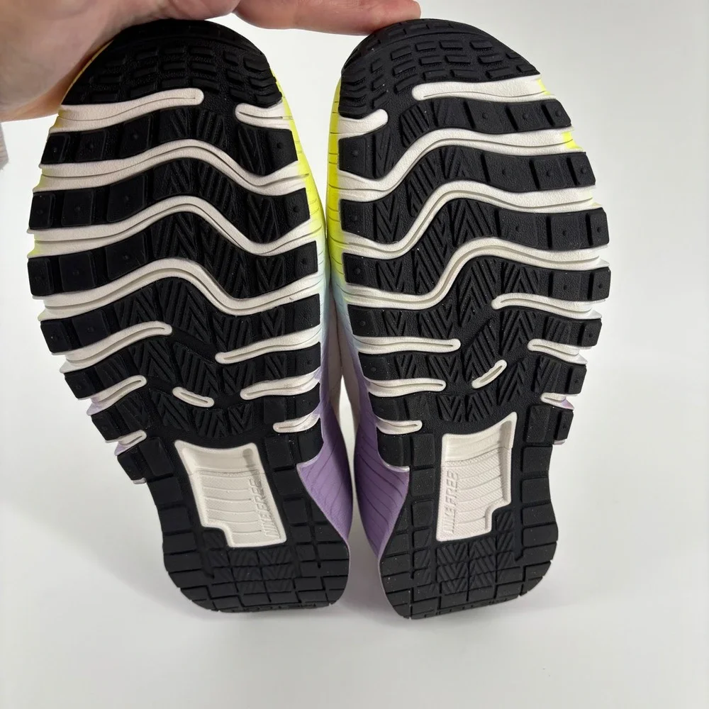 Nike Free Metcon 6 Women 10.5 Sail Purple Gradient Training Shoe HJ6214-001 NWOT